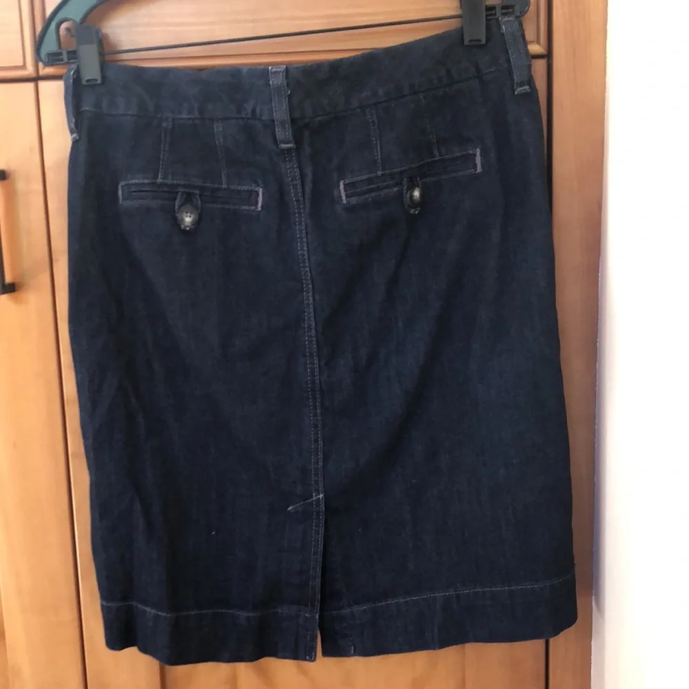 EDDIE BAUER Women’s 6R Blue Jean/ Denim Skirt - Picture 2 of 15